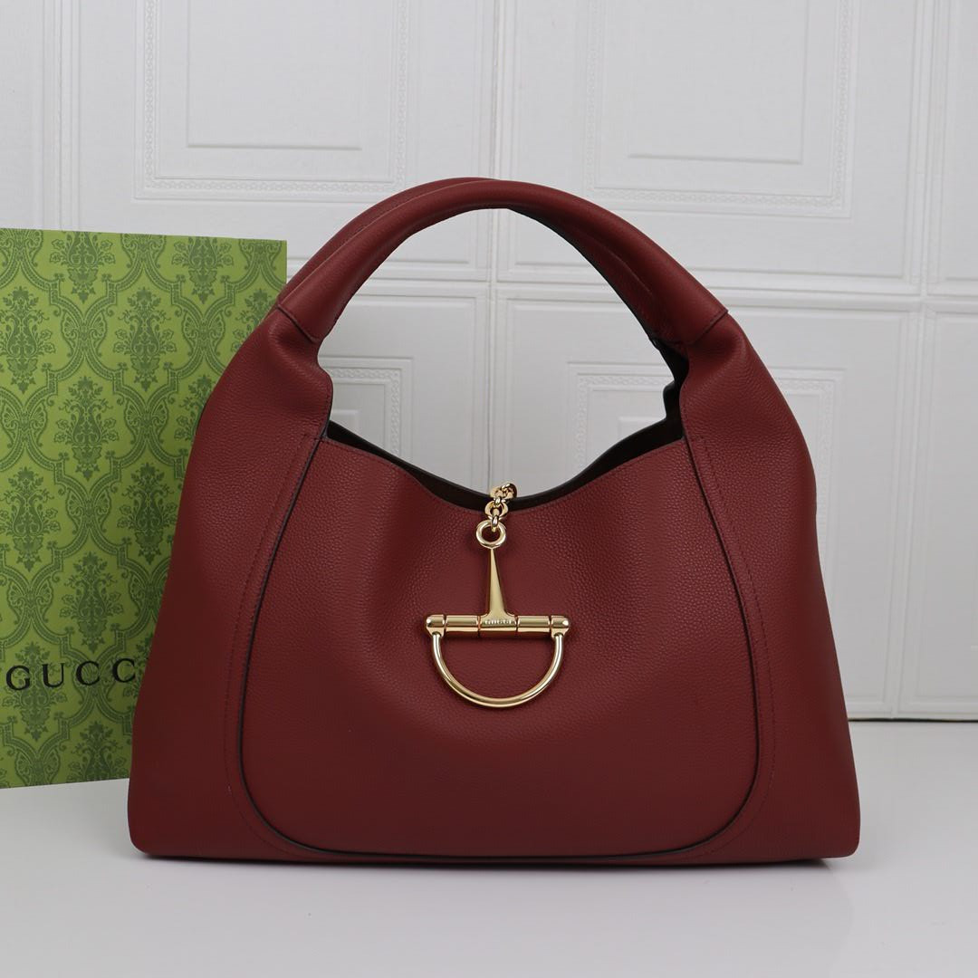 Gvc*1 Softbit Maxi Shoulder Bag Leather 46x26x16cm