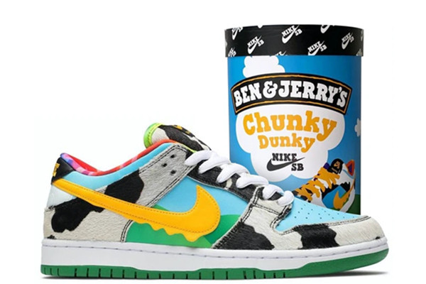 UA NIKE SB DUNK LOW X BEN & JERRY'S CHUNKY DUNKY (F&F PACKAGING)