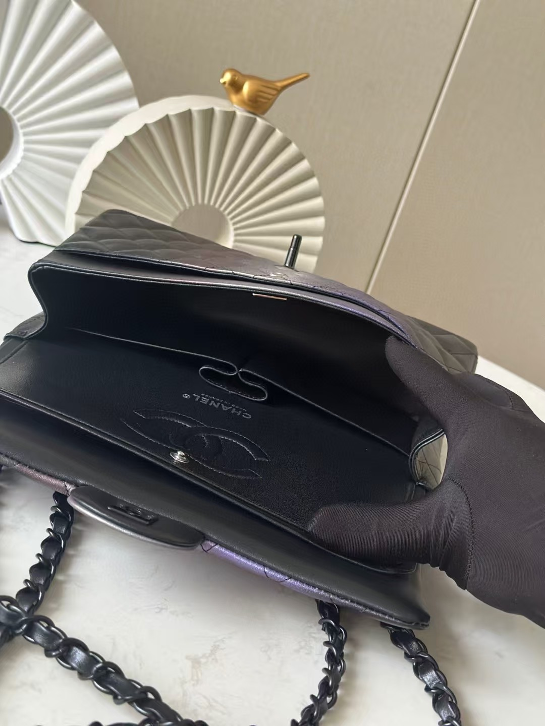 Ch**el Classic Flap Handbag CF 25.5x 15x6cm