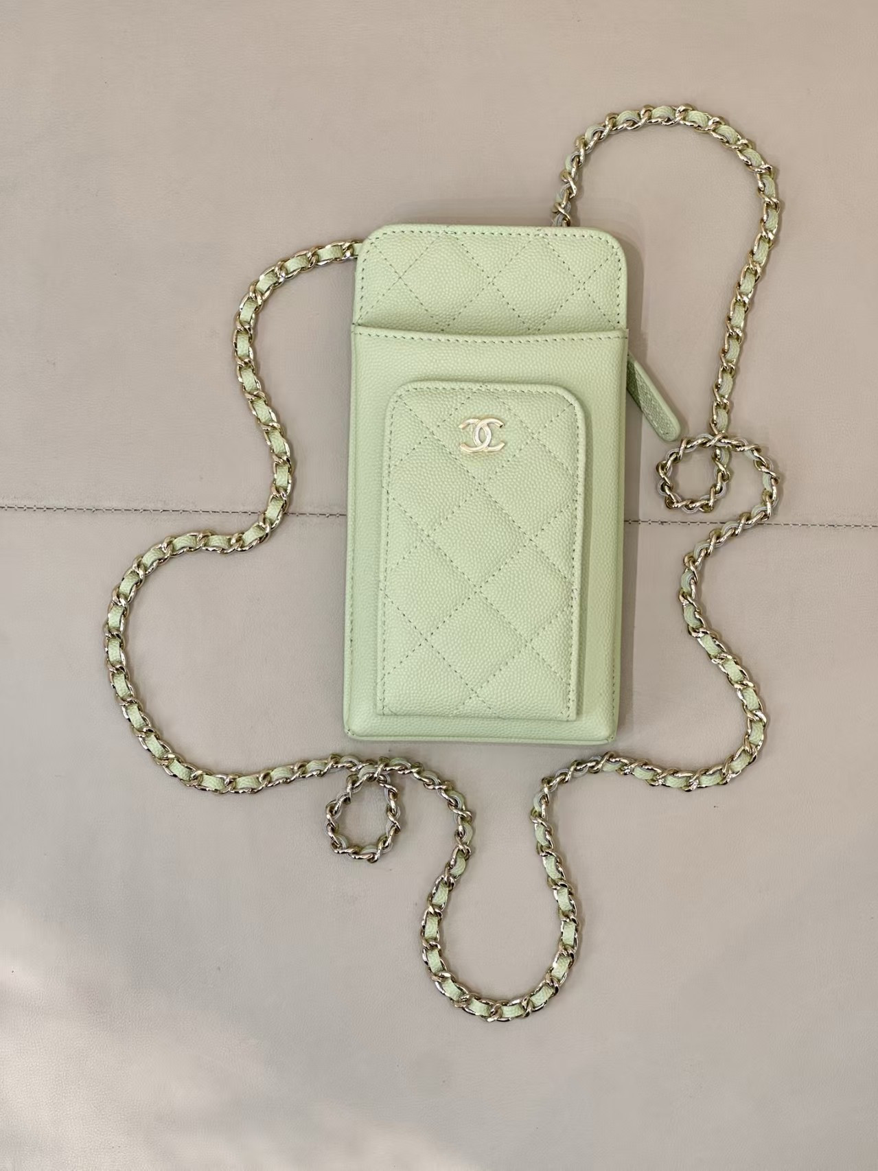 Ch**el Phone Bag 18x9x3cm