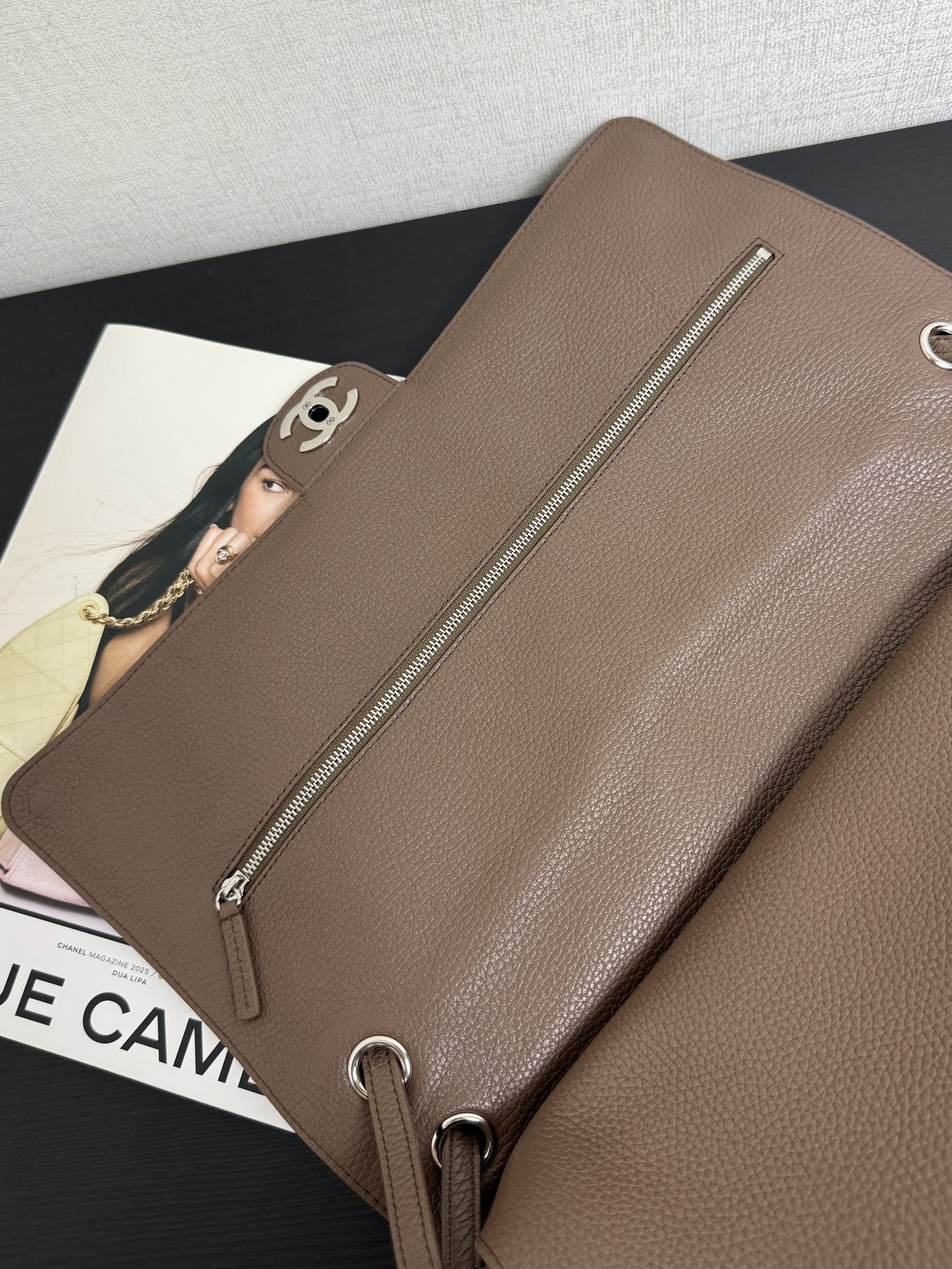Ch**el maxi flap bag as6233 26x38.5x11cm