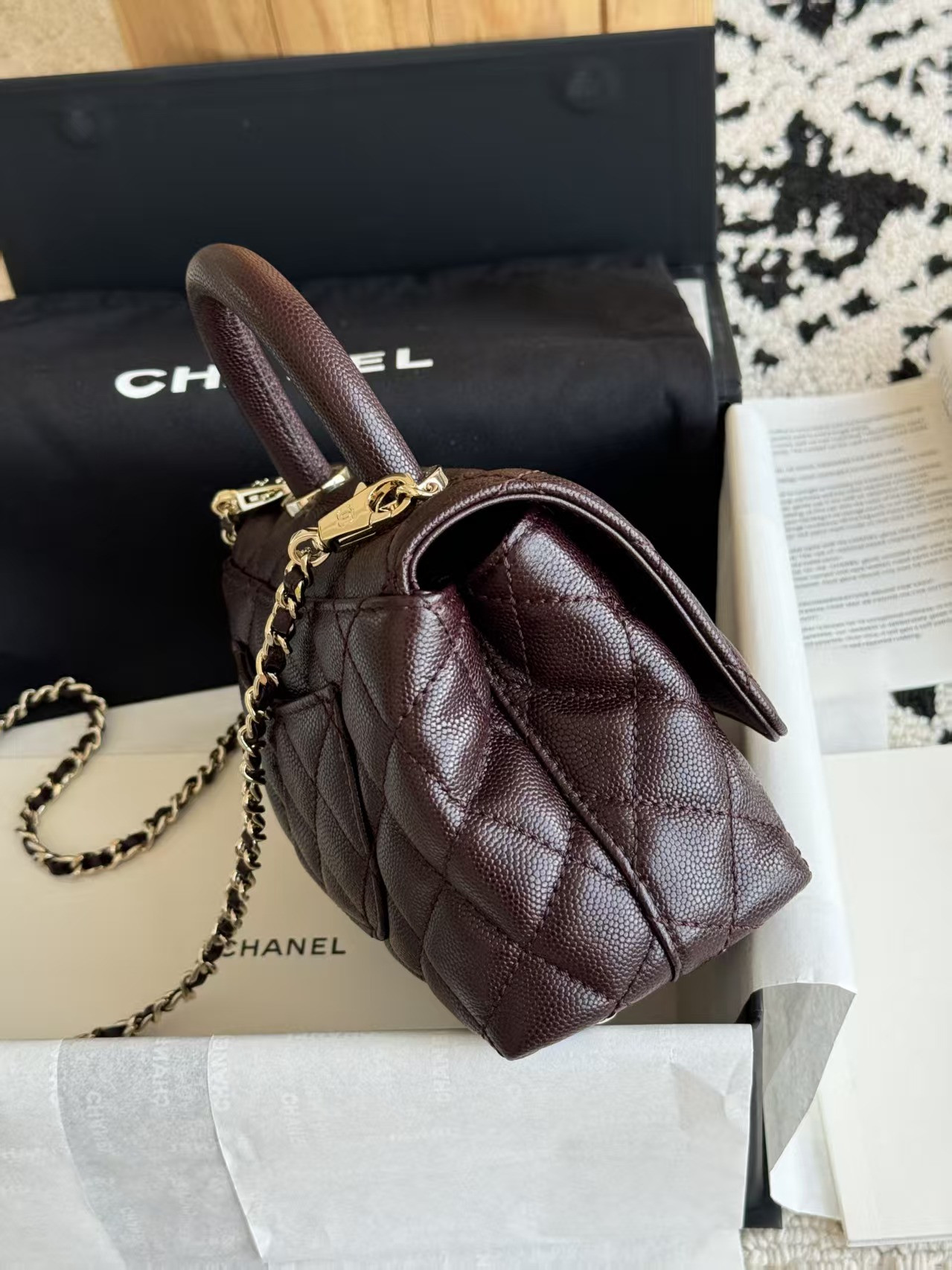 Ch**el mini coco handle 13x19x9cm