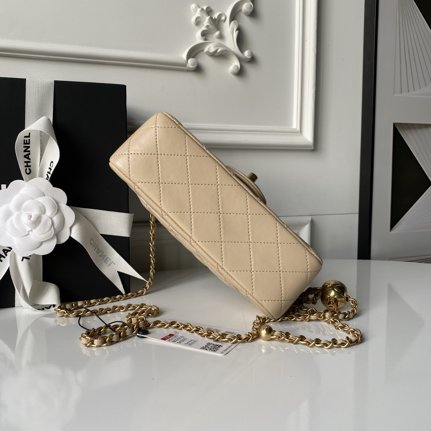 Ch**el MINI FLAP BAG 12×20×6 cm