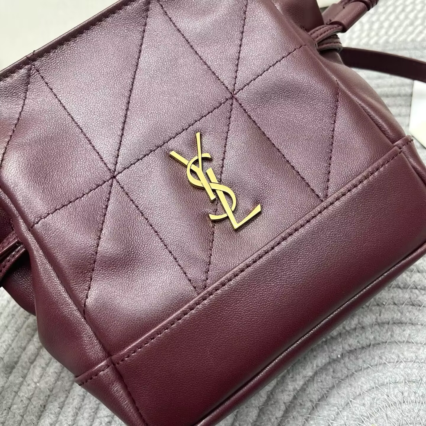 Y51 jamie mini shoulder pouch in lambskin 14.5x15.5x8cm