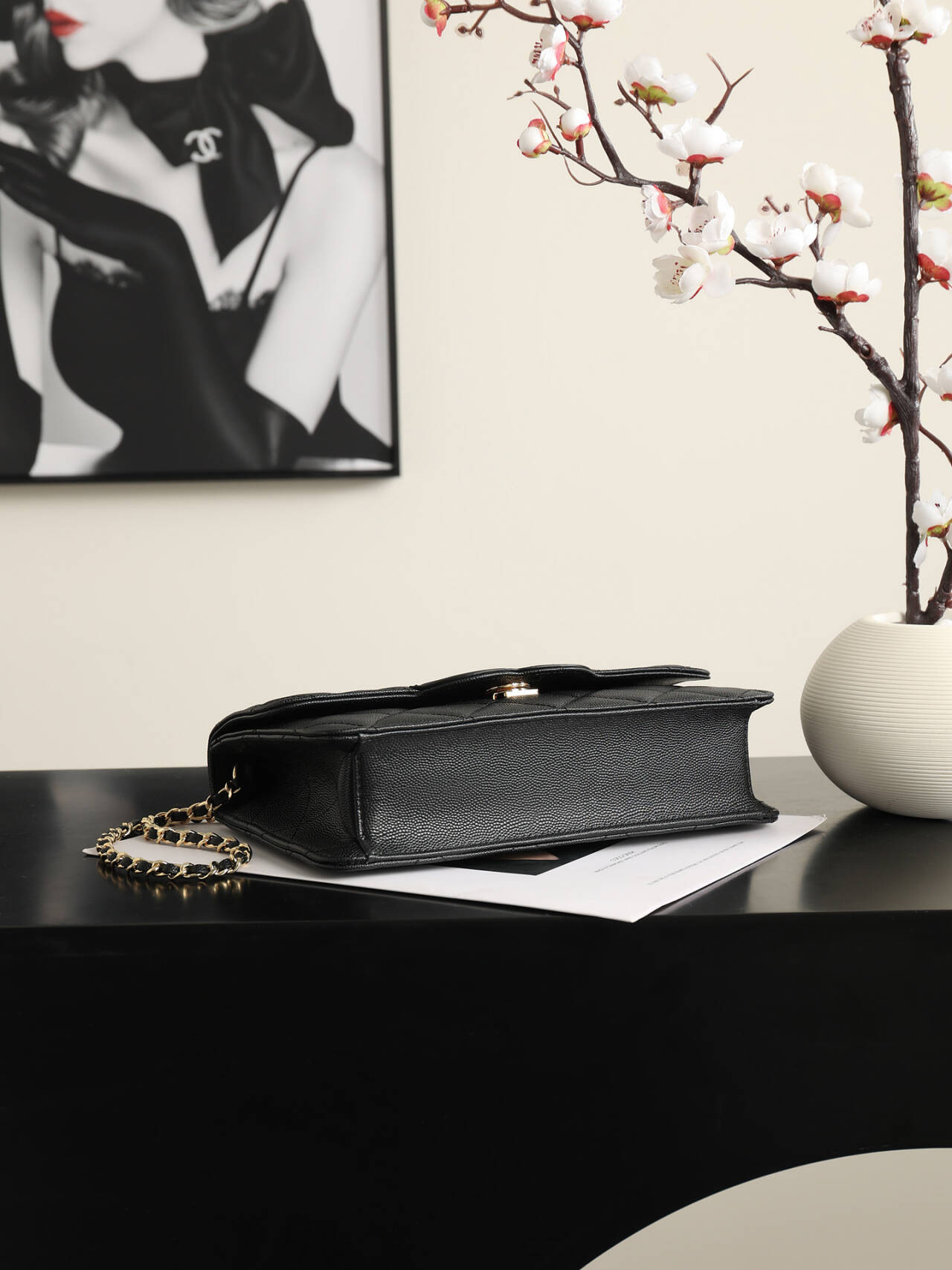 Ch**el Flap Bag AS6554 16x24x5cm