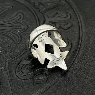 Ch*0me He**ts Four-Layer Star Pentagon Ring