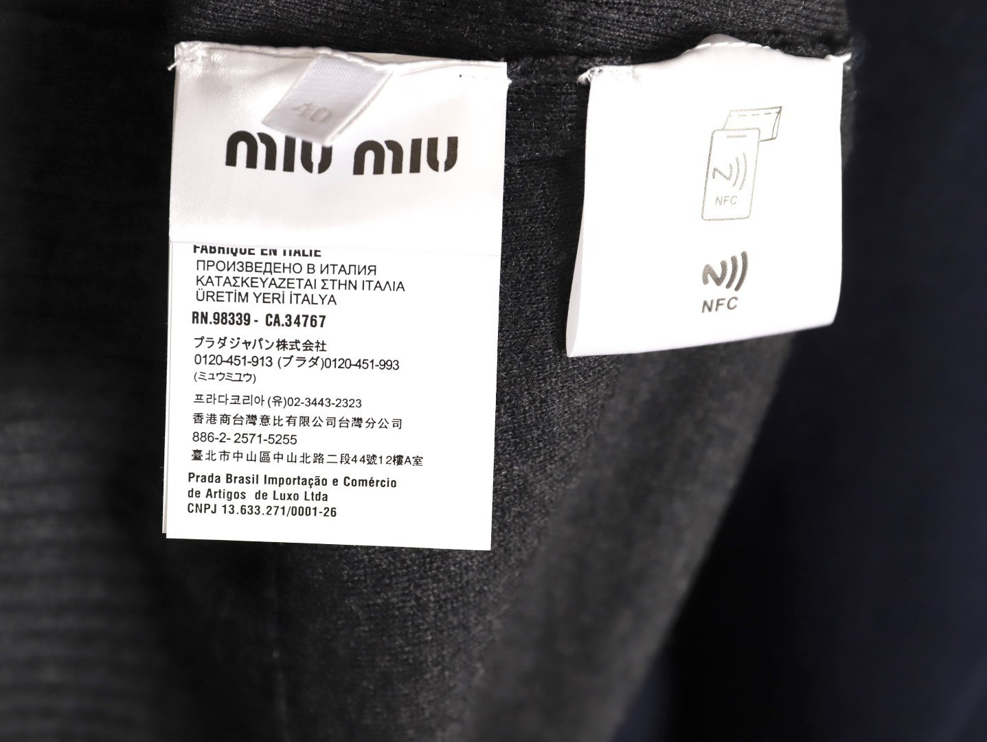 Miu Miu Cardigan Sweaters