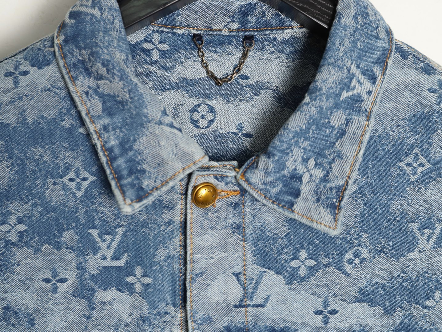 L0vis Vvtt0n LV Denim Jacket Suit