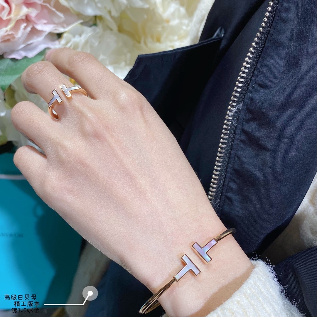 Tiffany & Co. Double T Bracelet