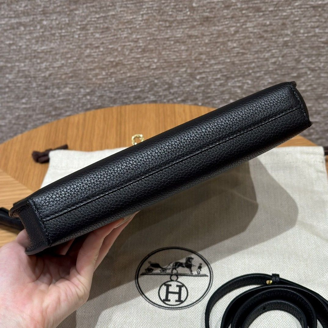 H**me5 Kelly Depeches Togo Black 25cm