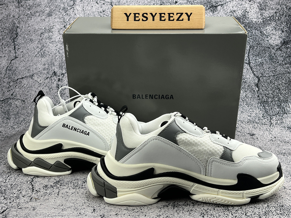UA Triple S White Black