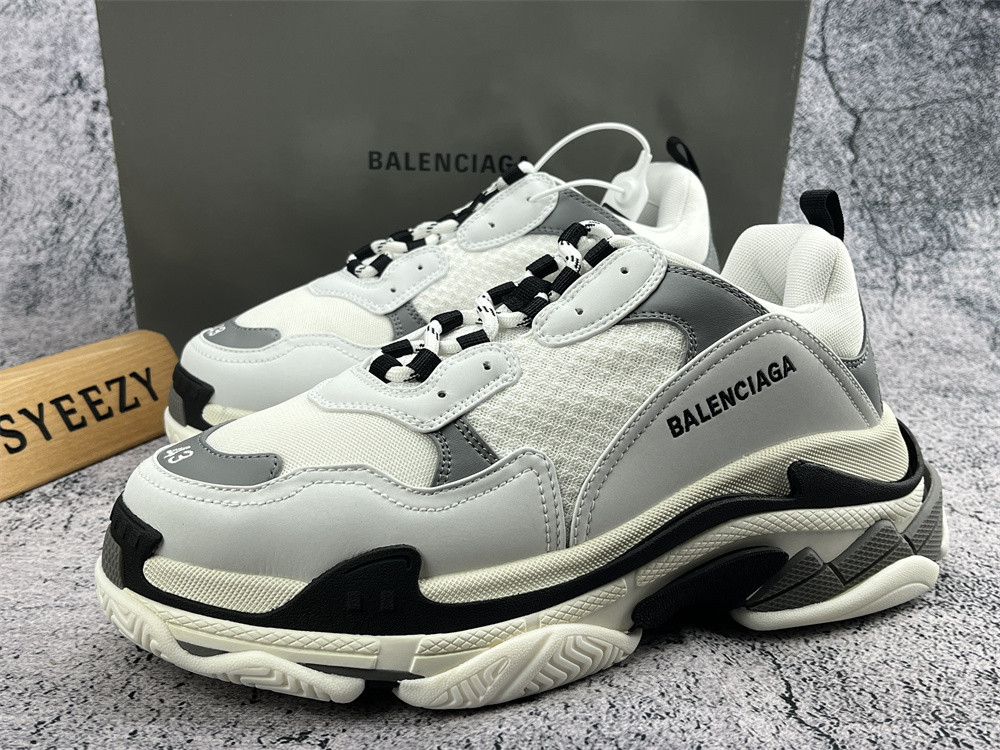 UA Triple S White Black