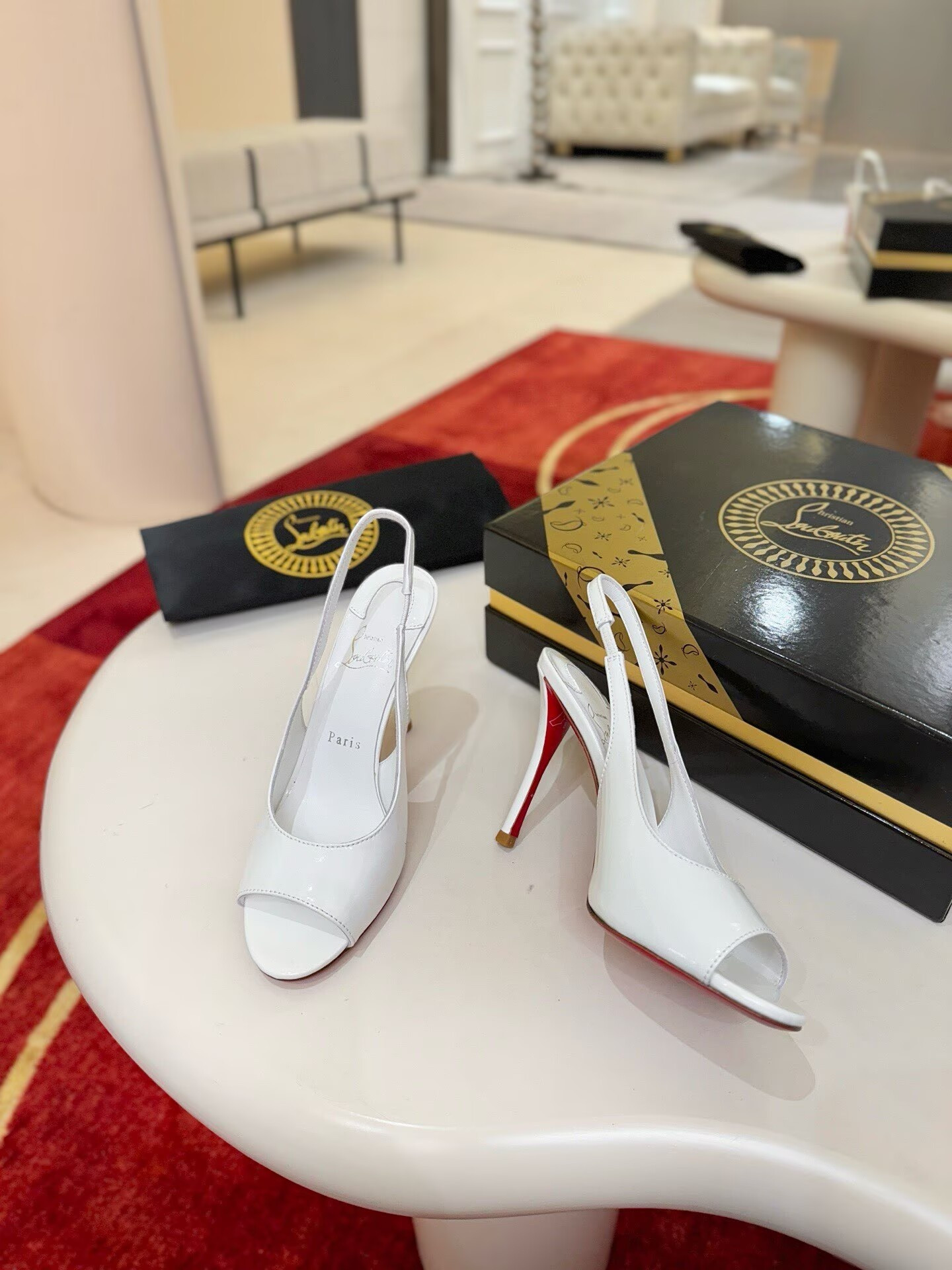 UA Chr1st1an Louboutin Sofia Z 100 mm Slingback