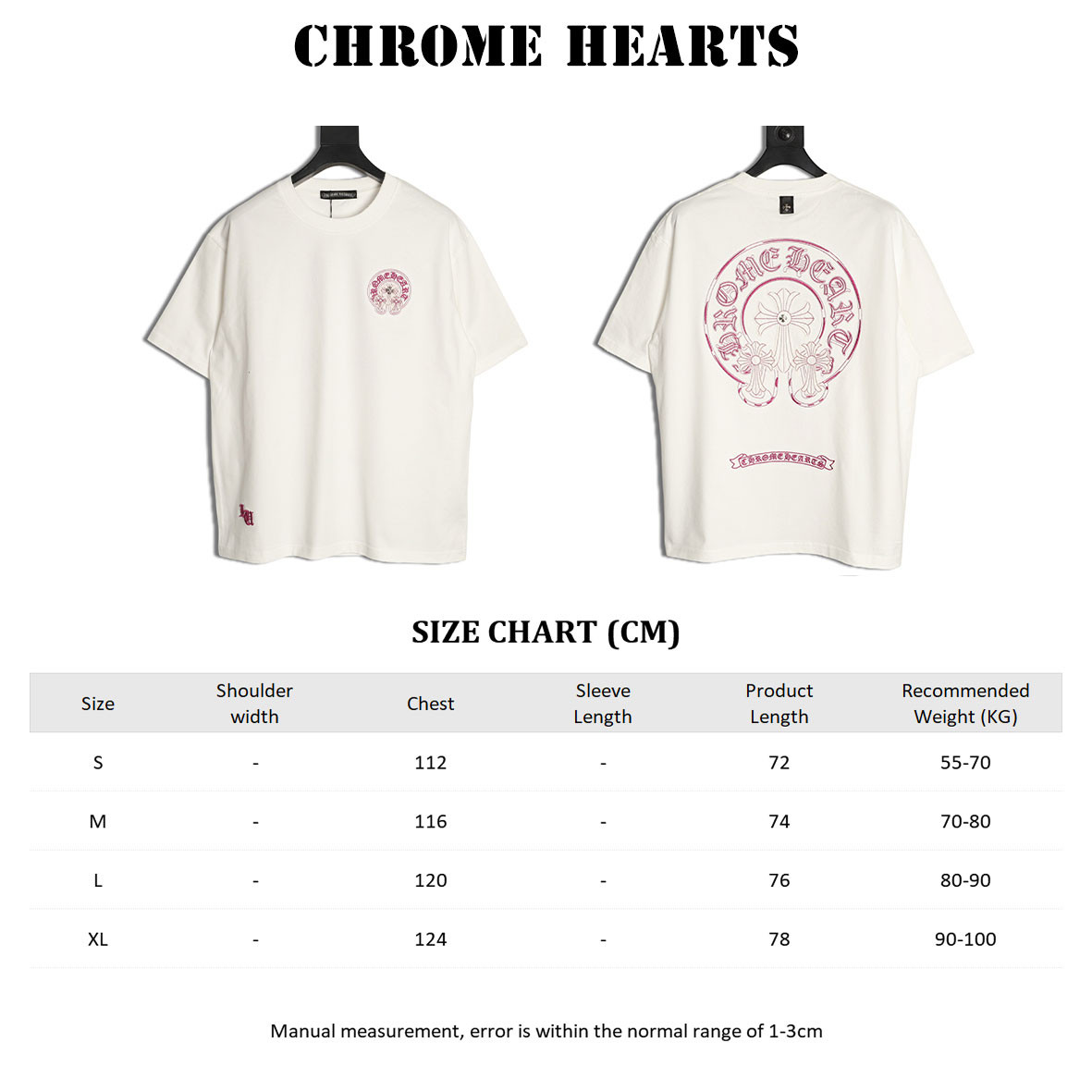 Ch*0me He**ts short-sleeved t-shirt