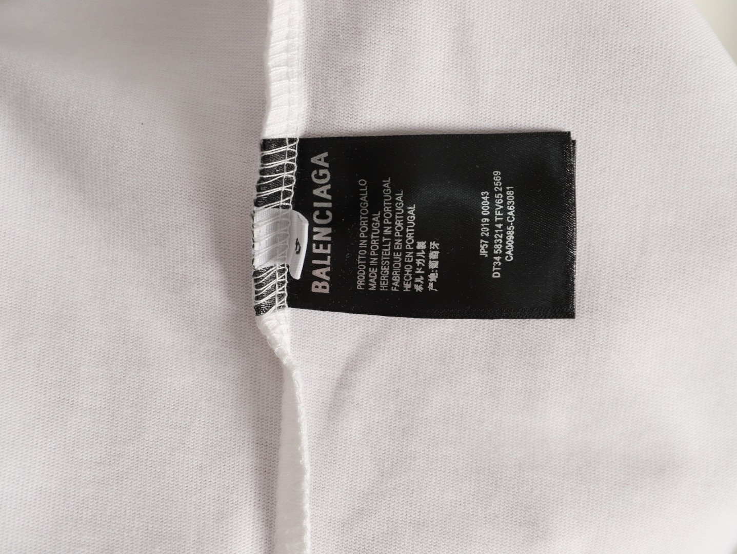 Ba1en*iaga 25Fw Long-sleeved T-shirt