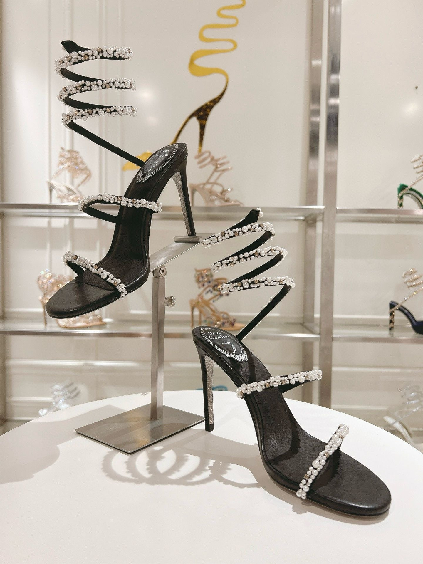 UA RENÉ CAOVILLA Cleo SANDAL 95mm