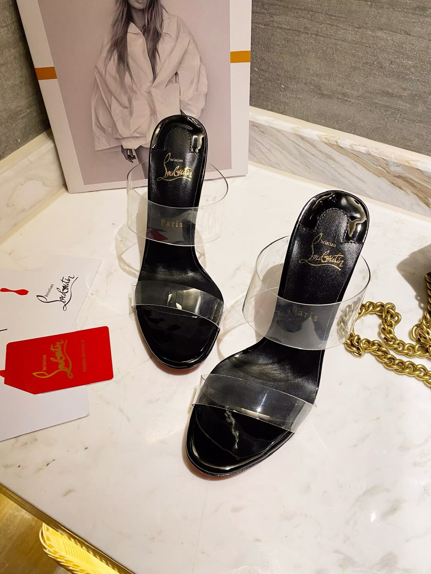 Chr1st1an Louboutin Just Nothing Mules 85mm 100mm