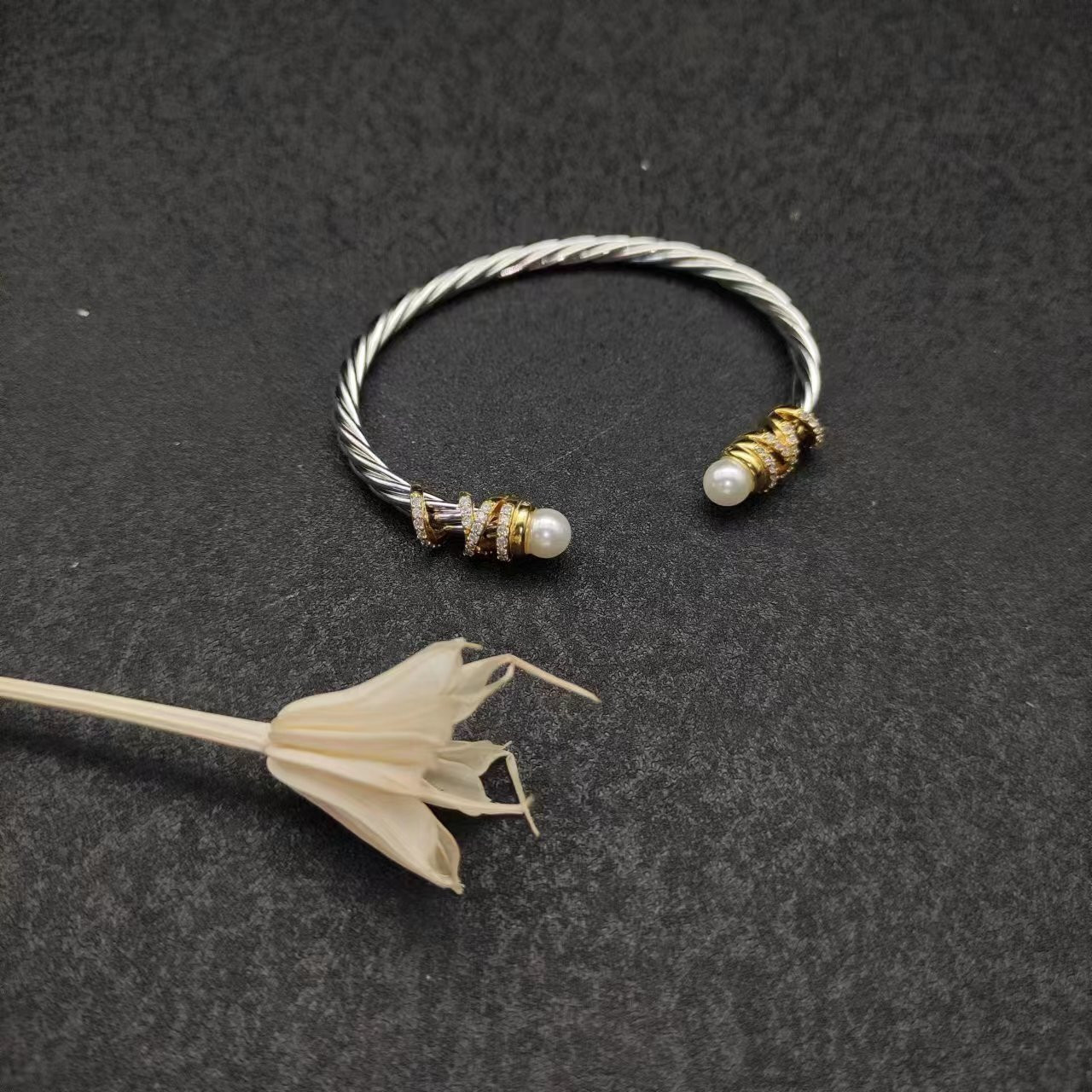 David Yurman 4mm Wrap Bracelet(wrist circumference 15-20cm)