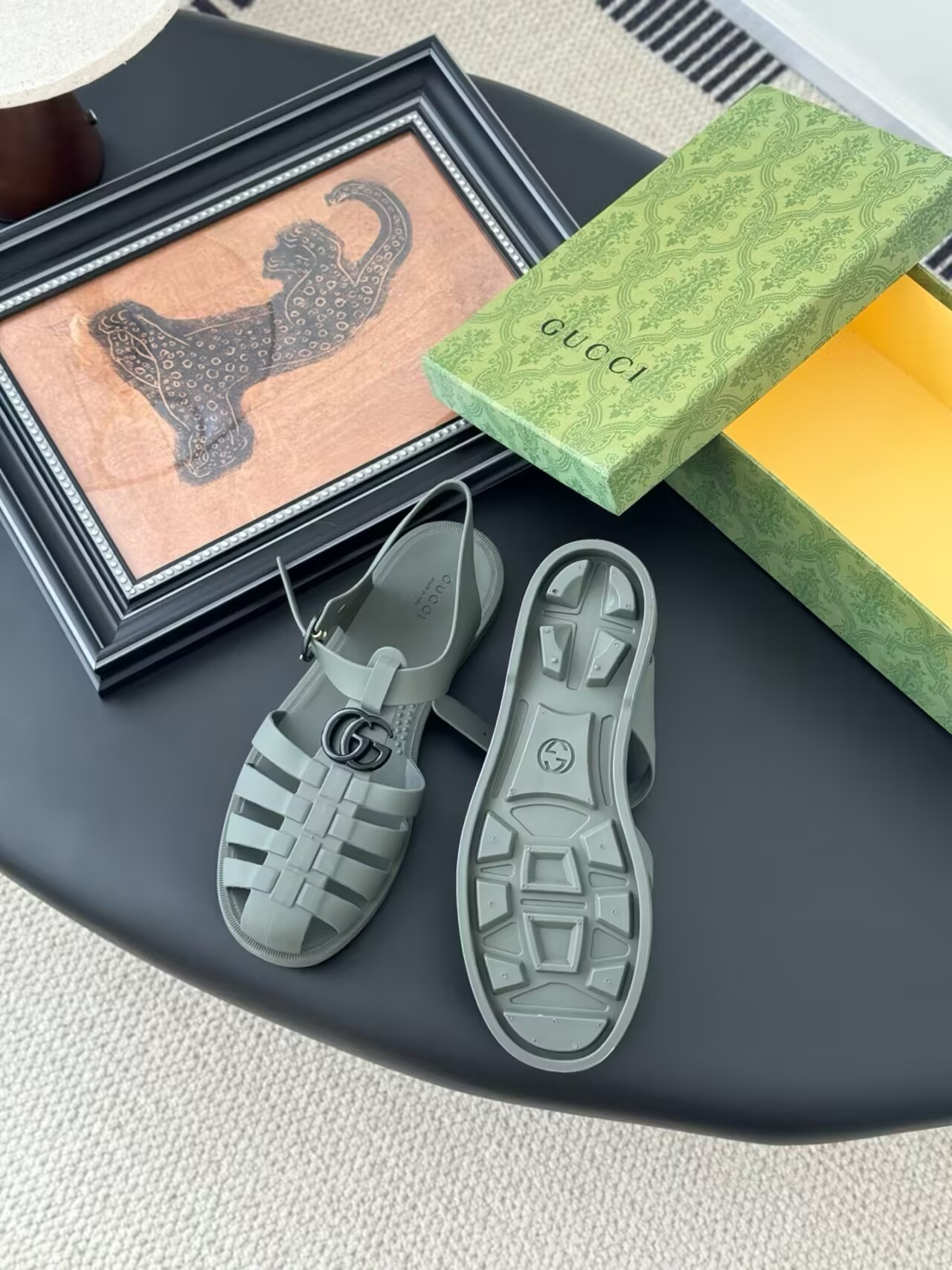 UA Gvc*1 Sandal with Double G