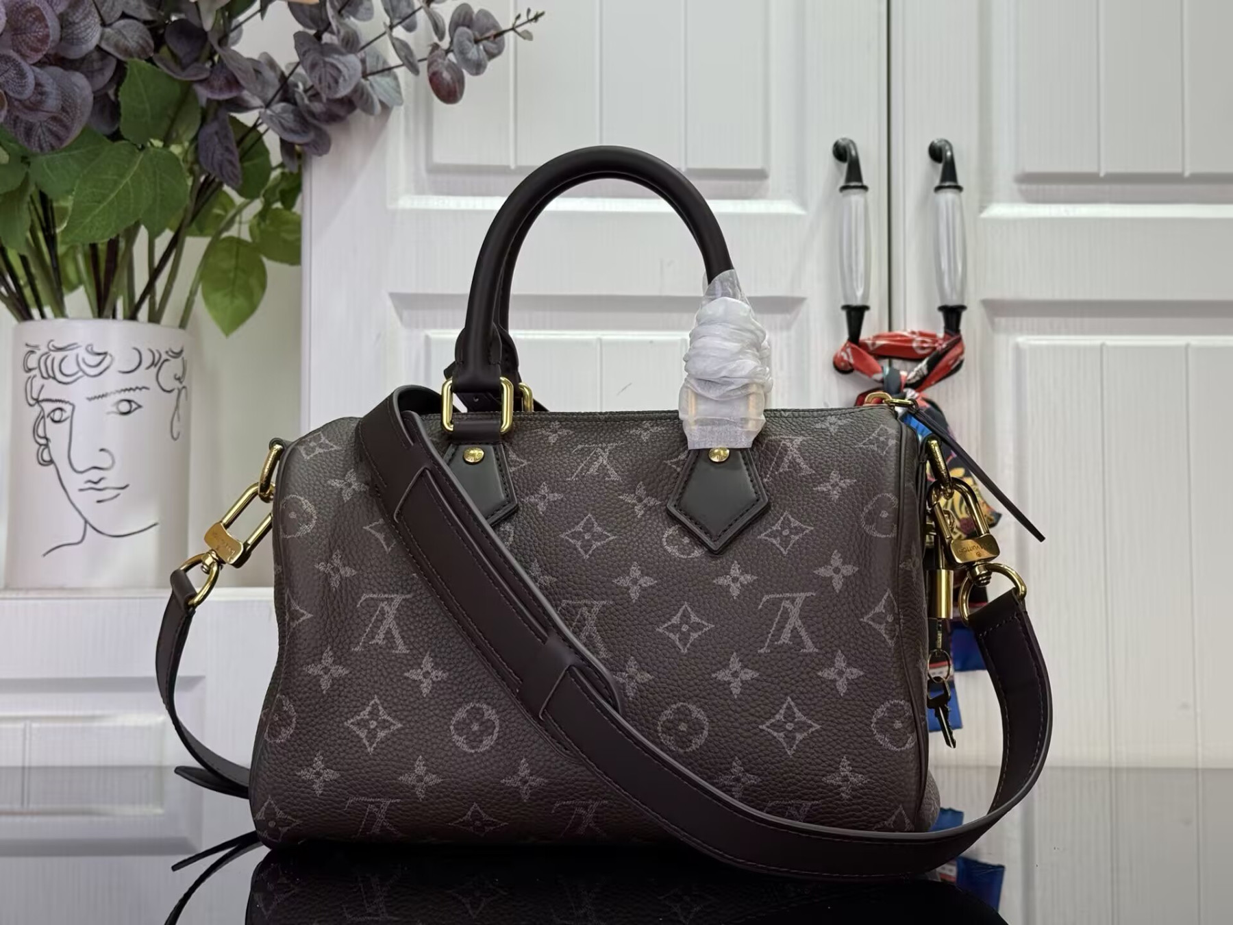 LV Speedy P9 Bandoulière M27974 25 25x15x15cm
