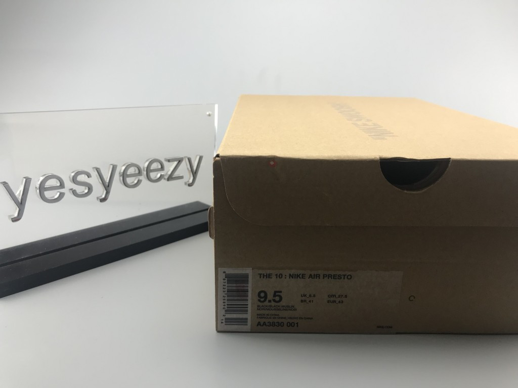 UA NIKE OFF-WHITE X AIR PRESTO 