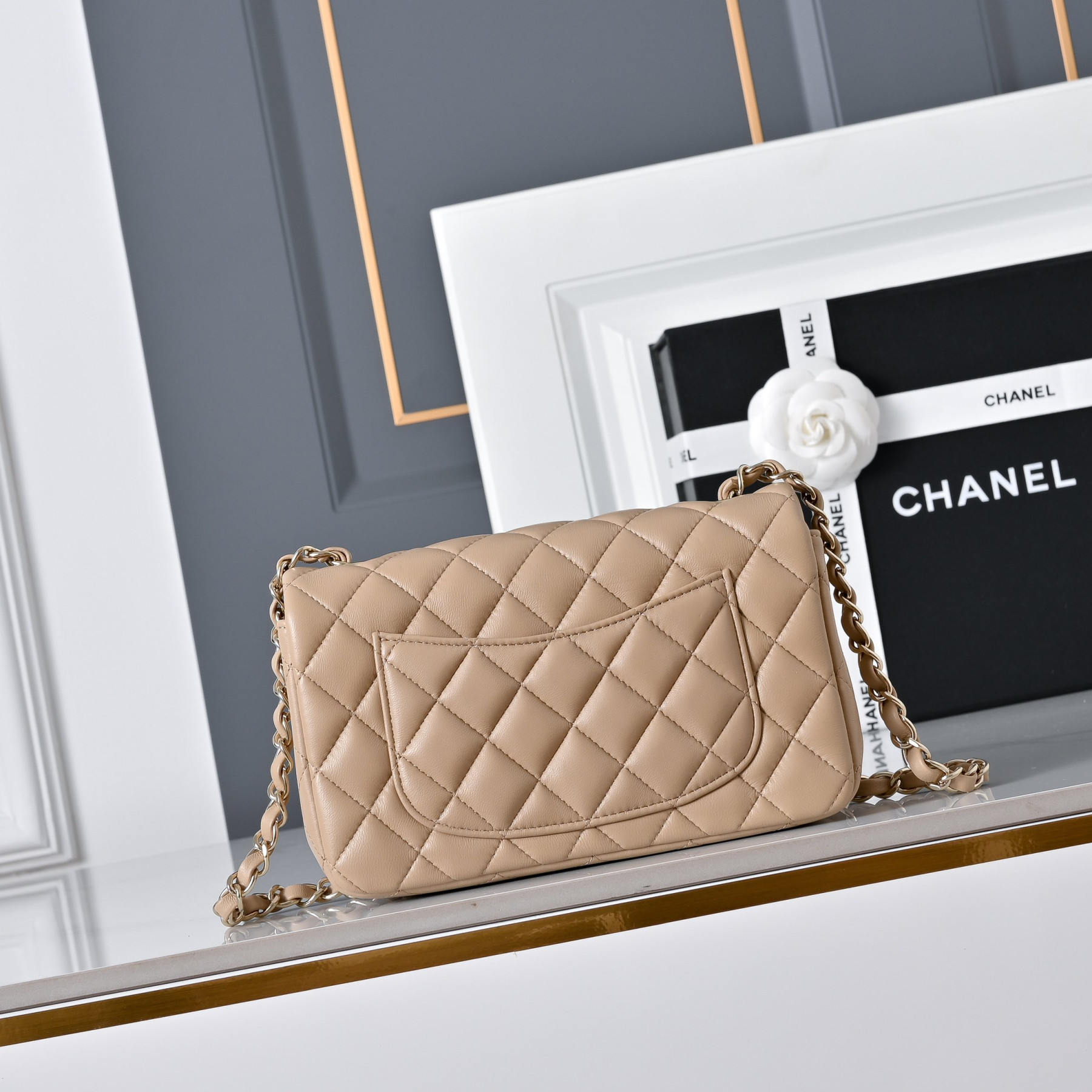 Ch**el mini flap bag 20x12x6.5cm