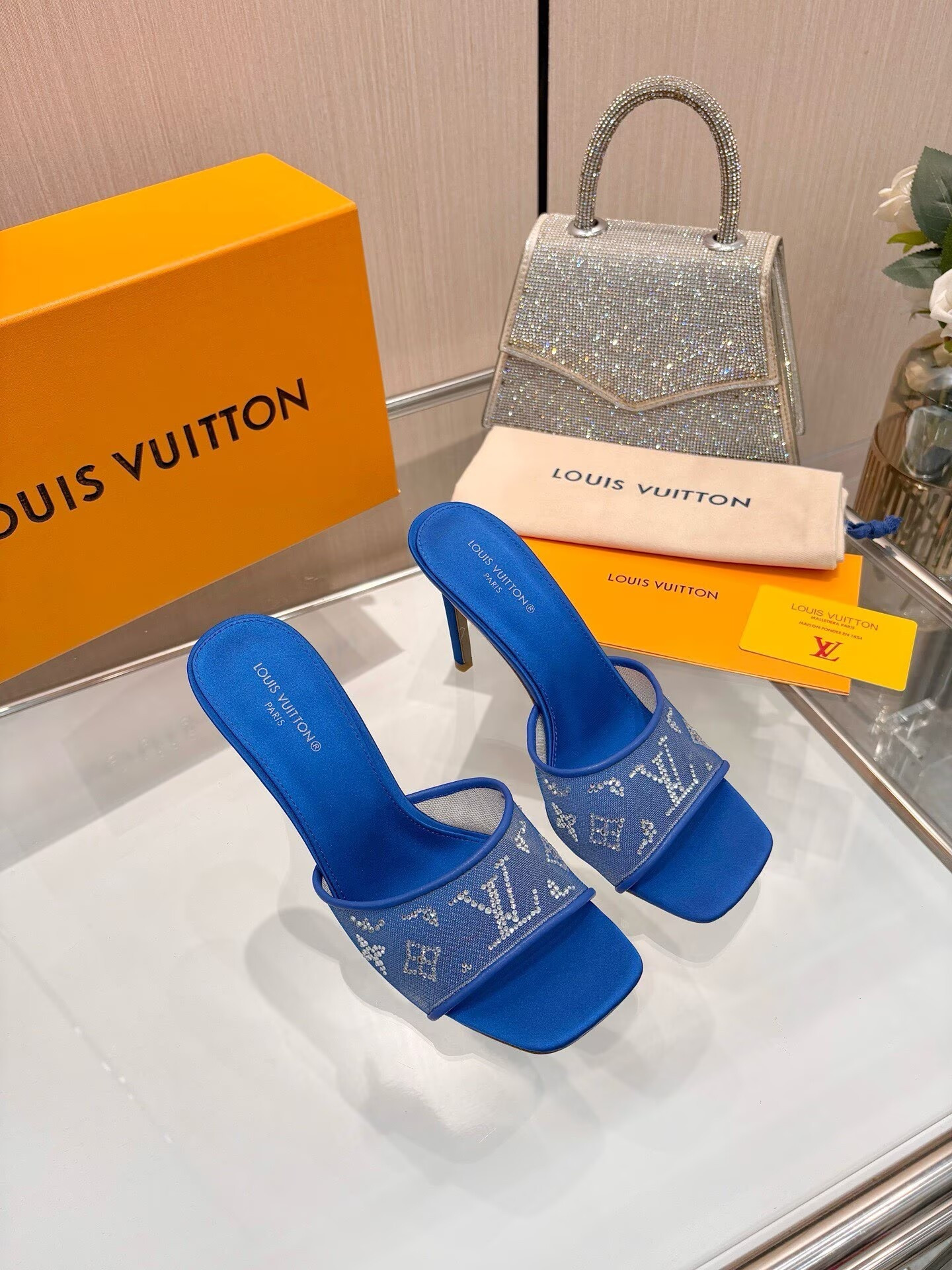 UA LV Gala Mule 9cm Heel