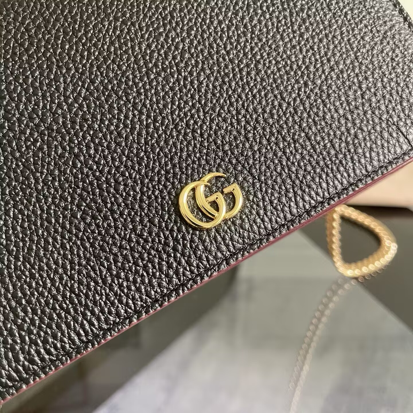 Gvc*1 GG Marmont Wallet on Chain 20x12.5x4cm