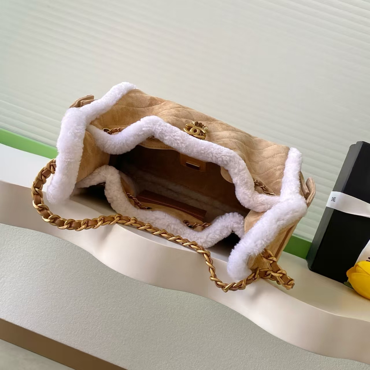 Ch**el 25C Bucket Bag 26x30x14cm