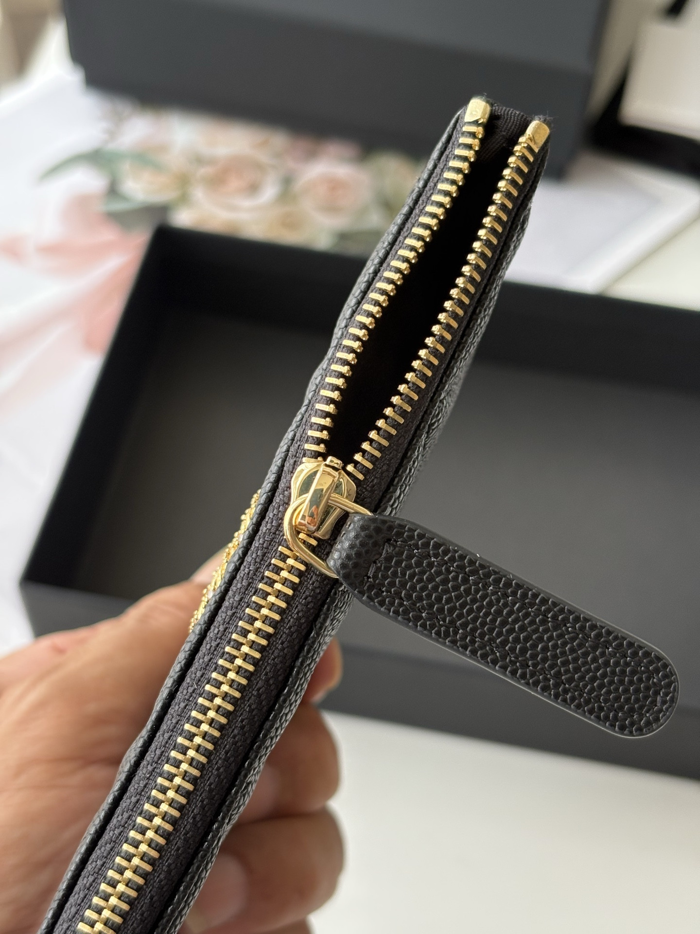 Ch**el Classic Zipped Pouch AS5075 14x9.5cm