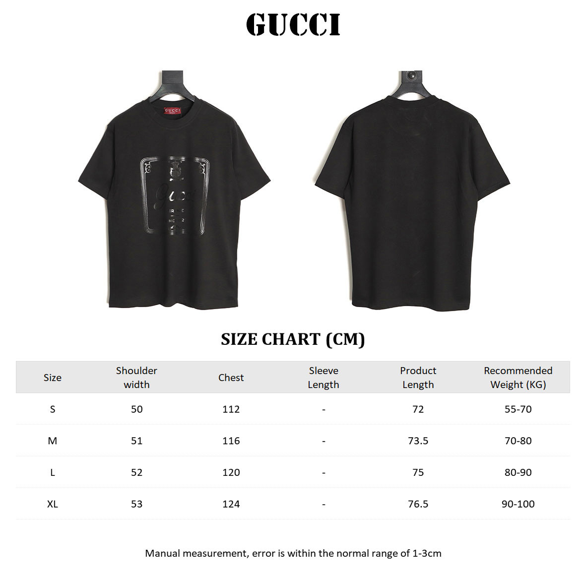 Gvc*1 guc short-sleeved t-shirt