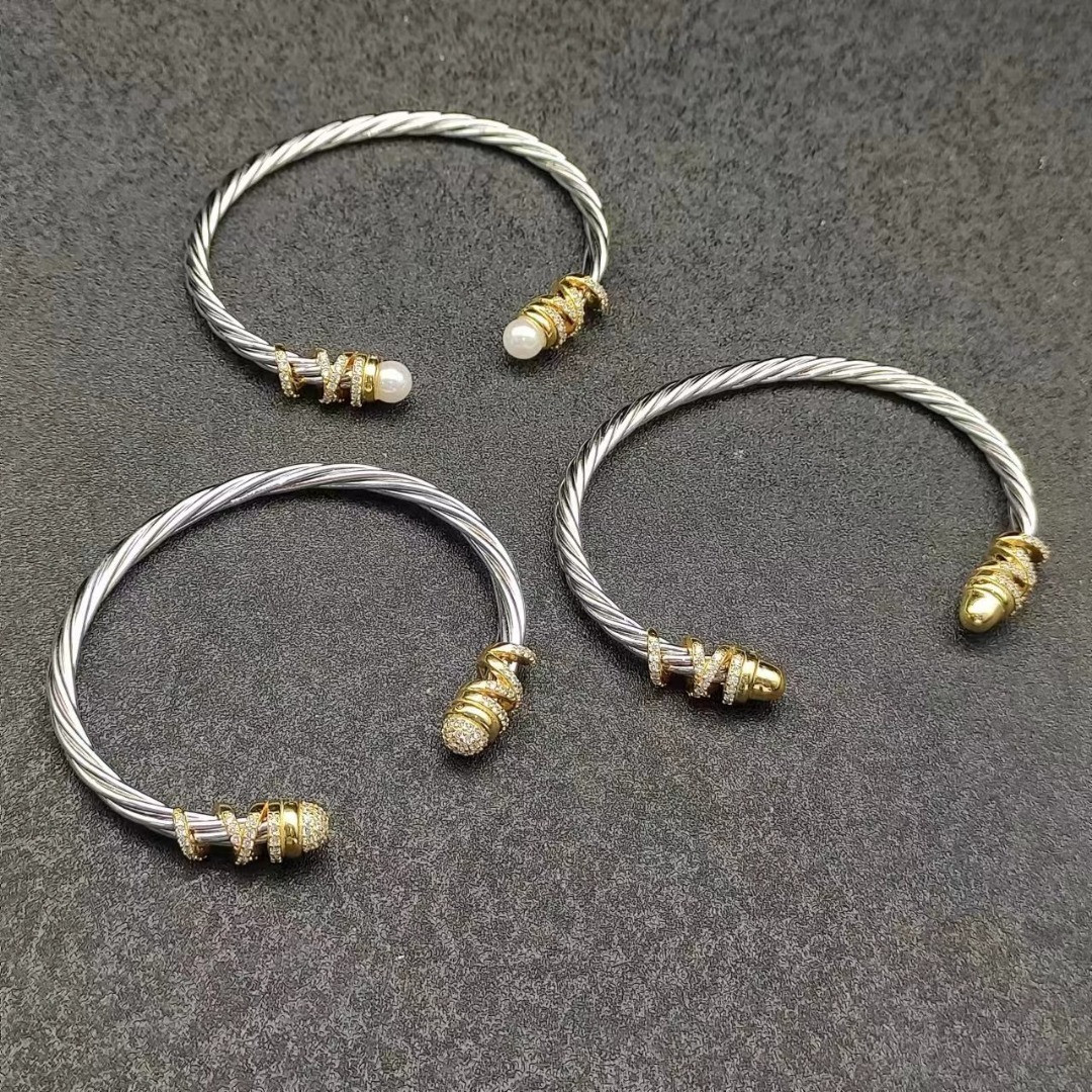 David Yurman 4mm Wrap Bracelet(wrist circumference 15-20cm)