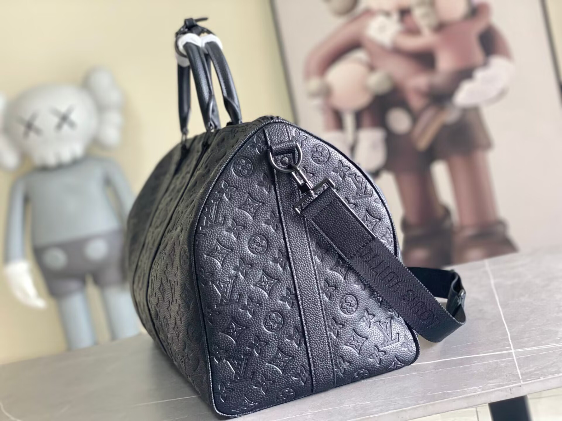 LV Keepall Bandoulière 50 M44810 50x29x23cm