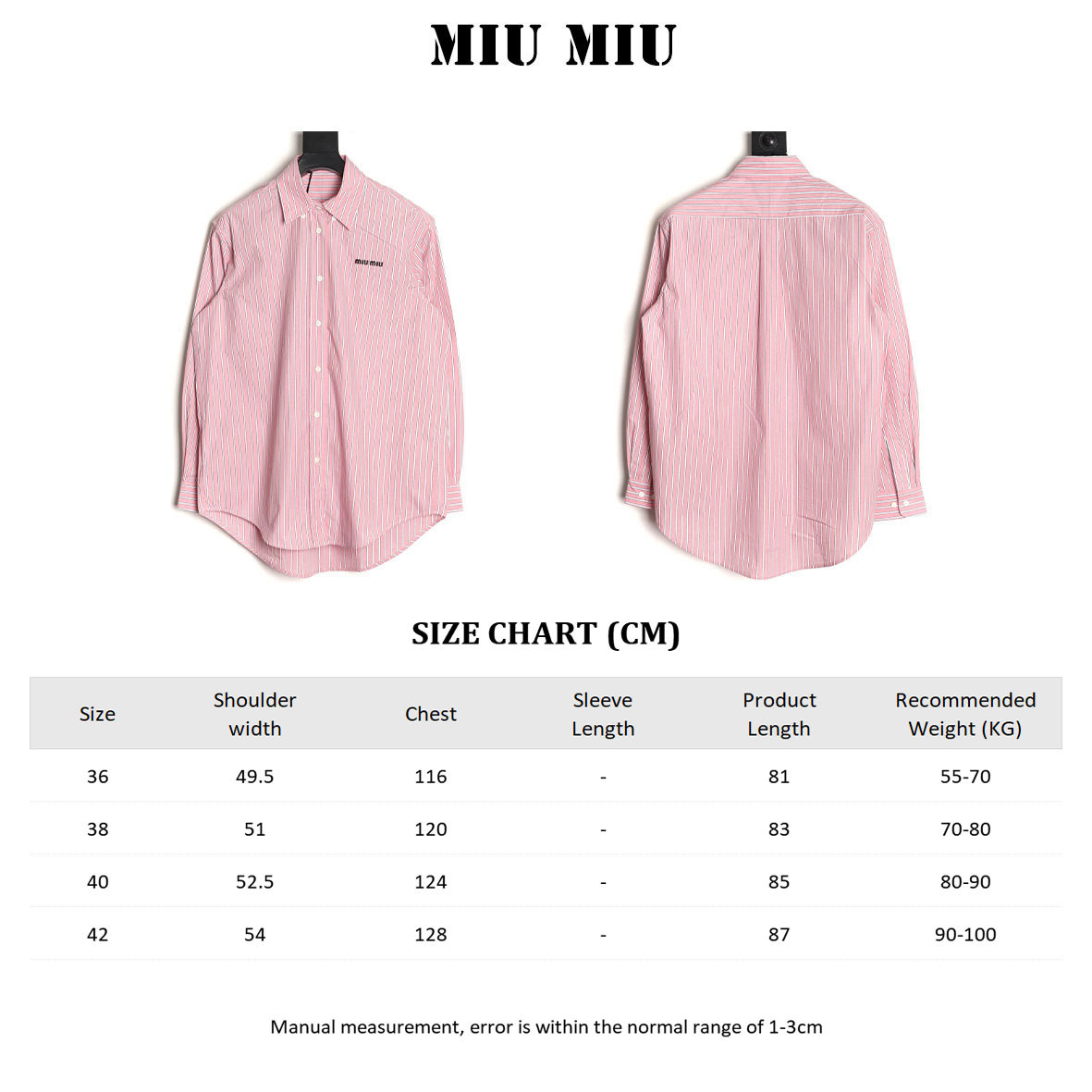 M1v M1v long-sleeved shirts