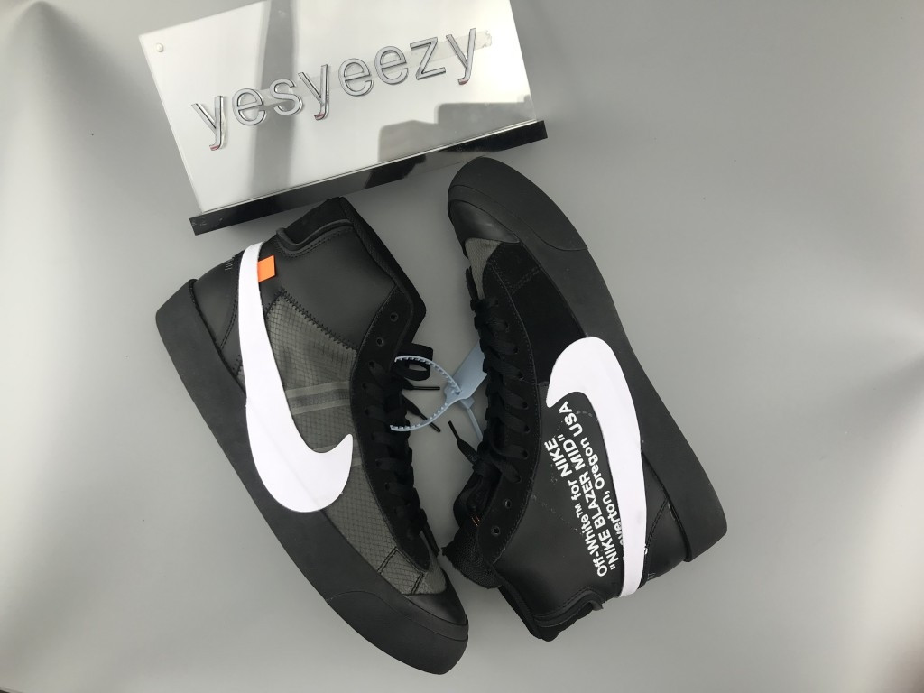 UA THE 10 OFF WHITE NIKE BLAZER MID "GRIM REAPER"