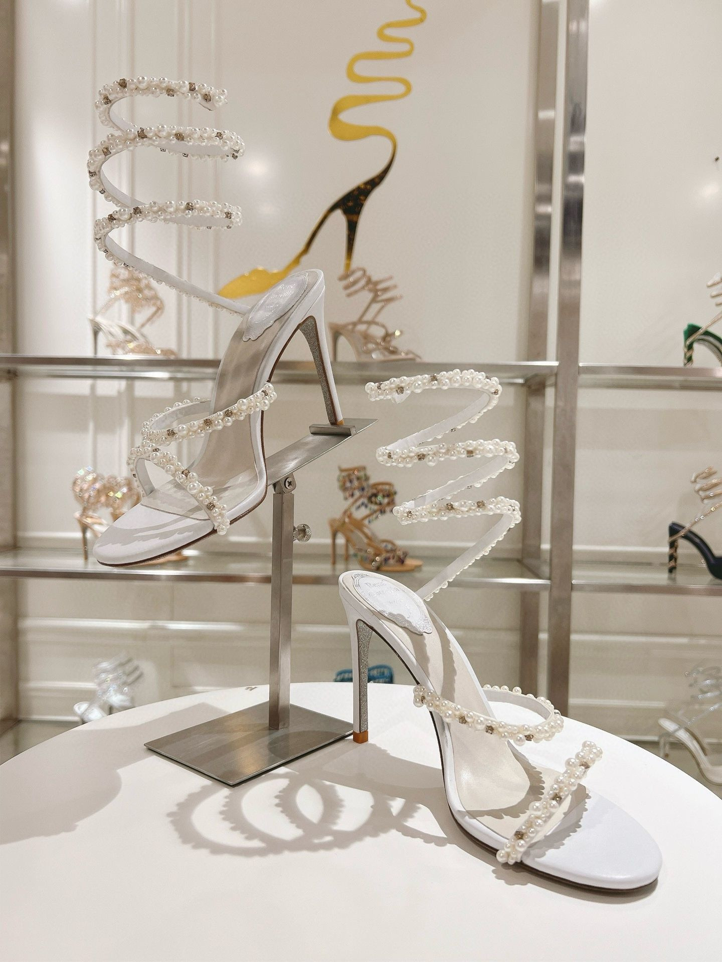 UA RENÉ CAOVILLA Cleo SANDAL 95mm