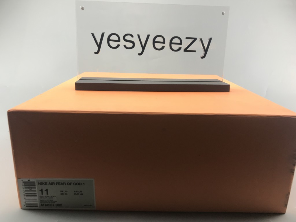 UA NIKE AIR FEAR OF GOD 1 "LIGHT BONE"