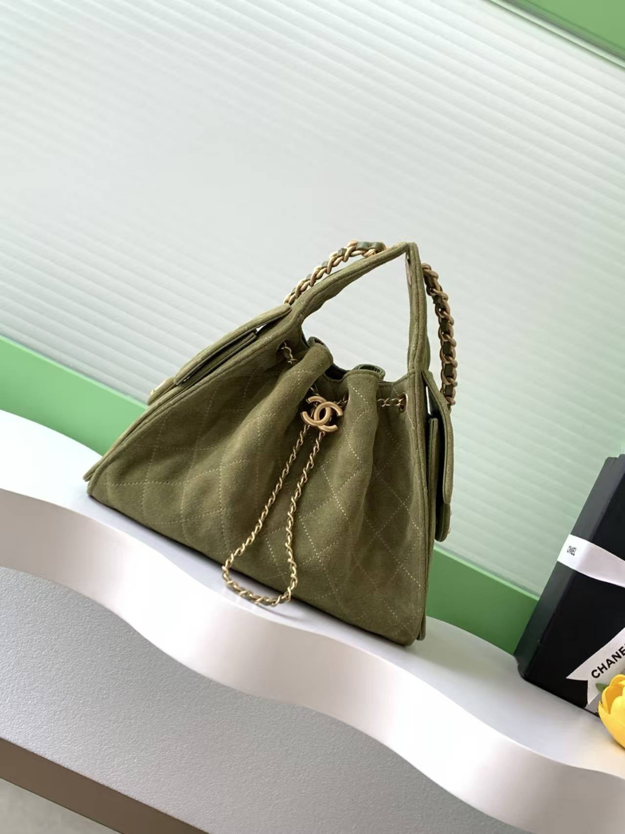 Ch**el 25C Bucket Bag 30x26x14cm
