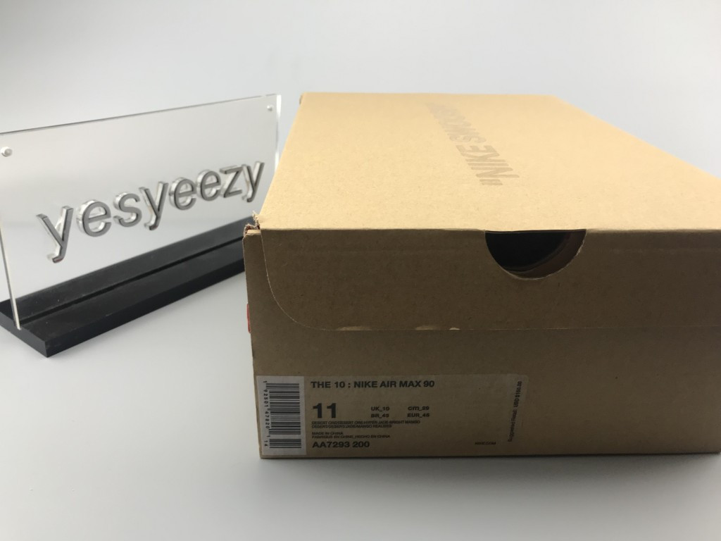 UA THE 10 OFF WHITE NIKE AIR MAX 90 DESERT ORE