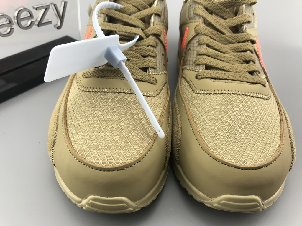 UA THE 10 OFF WHITE NIKE AIR MAX 90 DESERT ORE