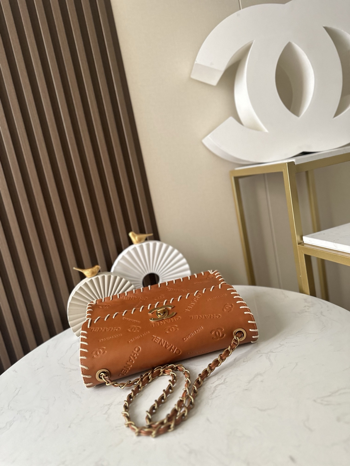 Ch**el Flap Bag AS3353 34x21x10cm