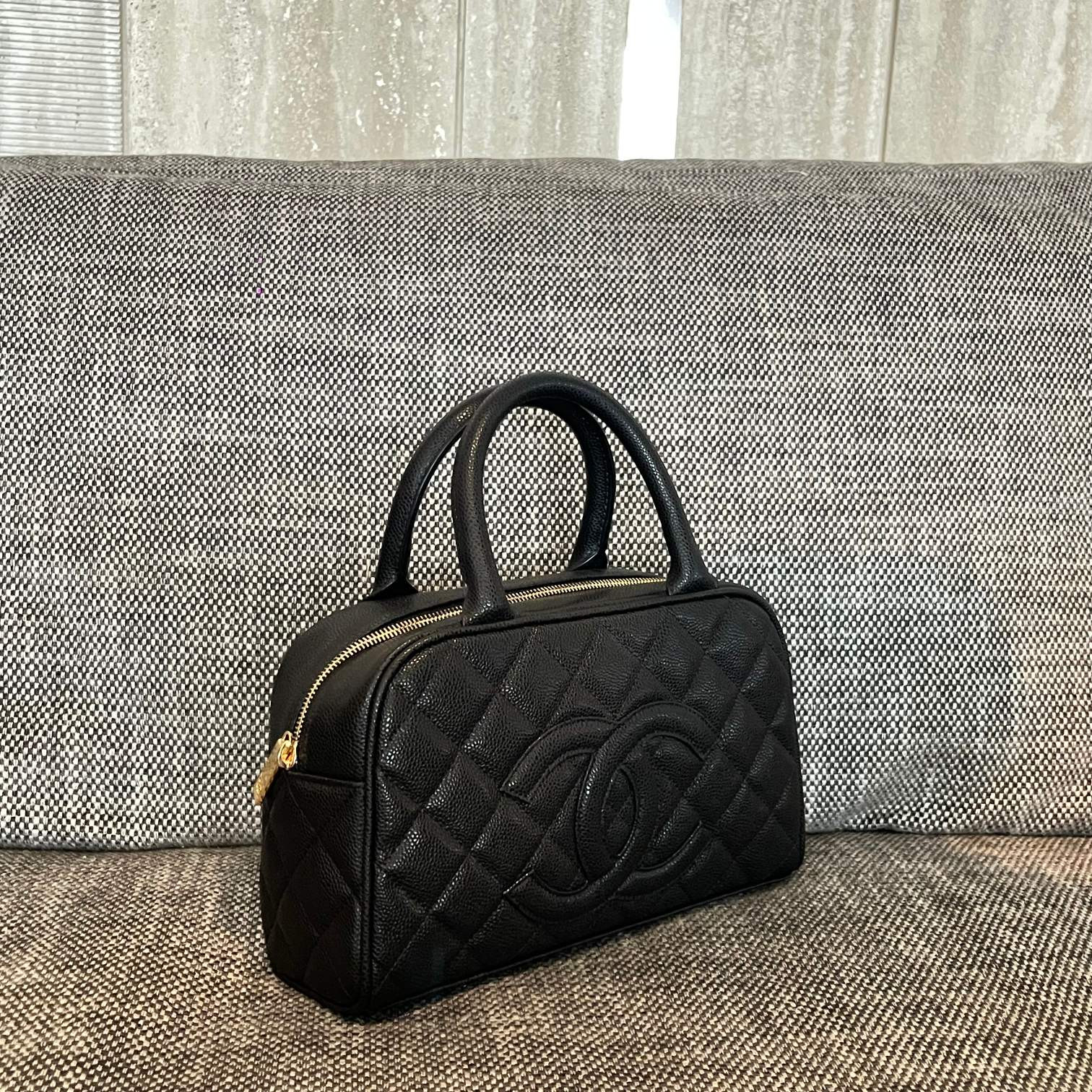 Ch**el bowling bag 29x17x10cm