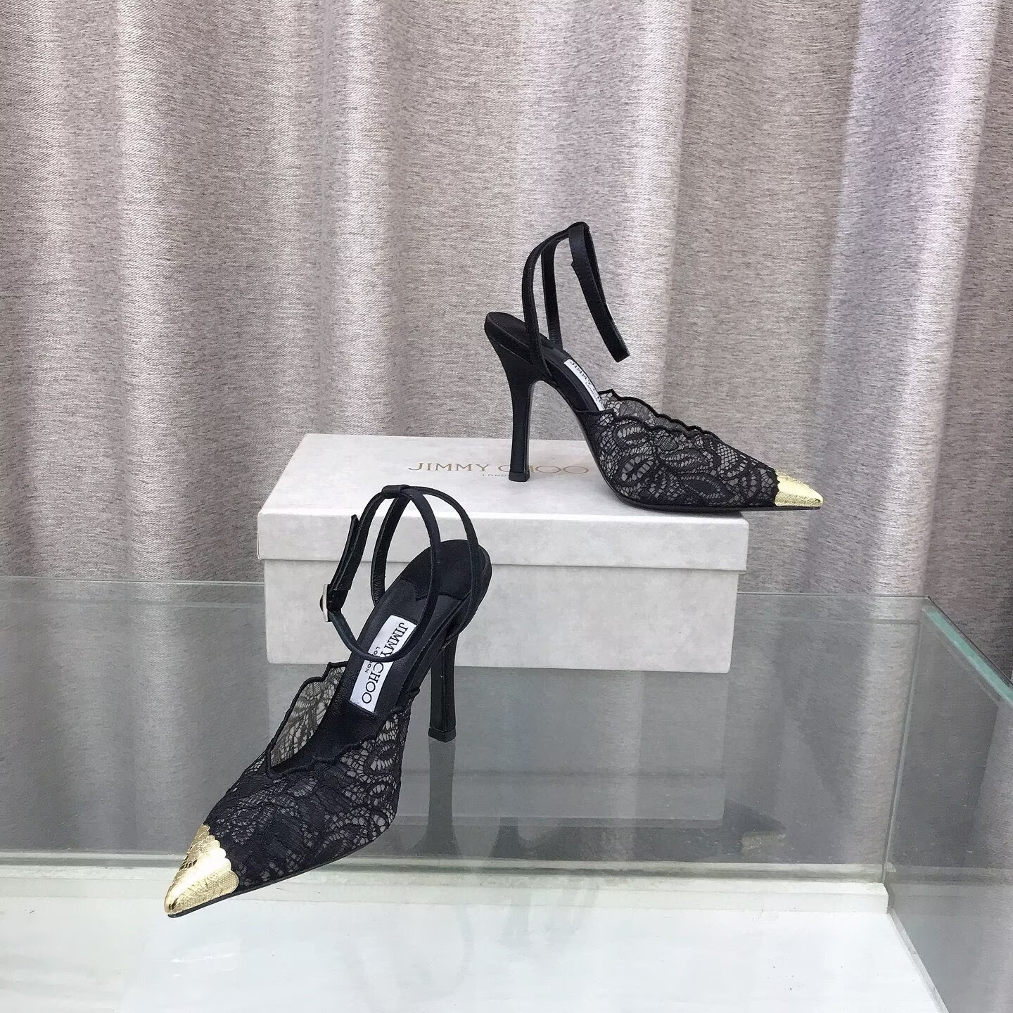 UA Jimmy Choo Faiz Slingbacks