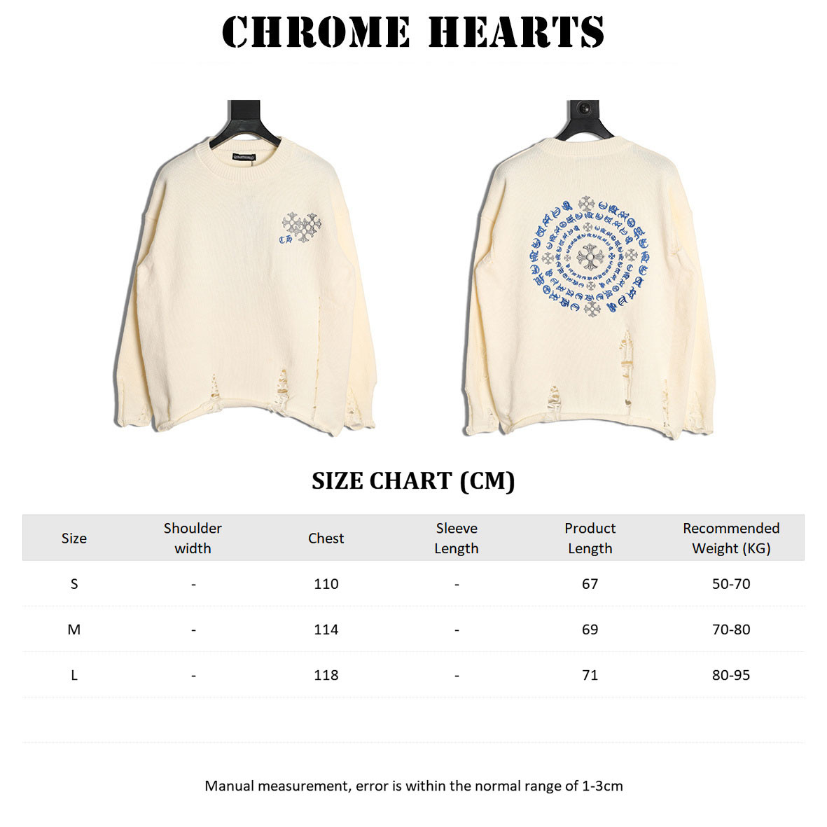 Ch*0me He**ts CH 25ss Knitting Sweaters