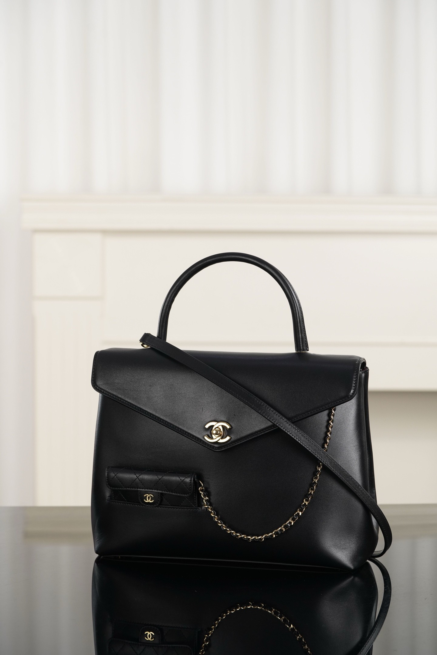 Ch**el Flap Briefcase Bag AS6309 31x29x9cm