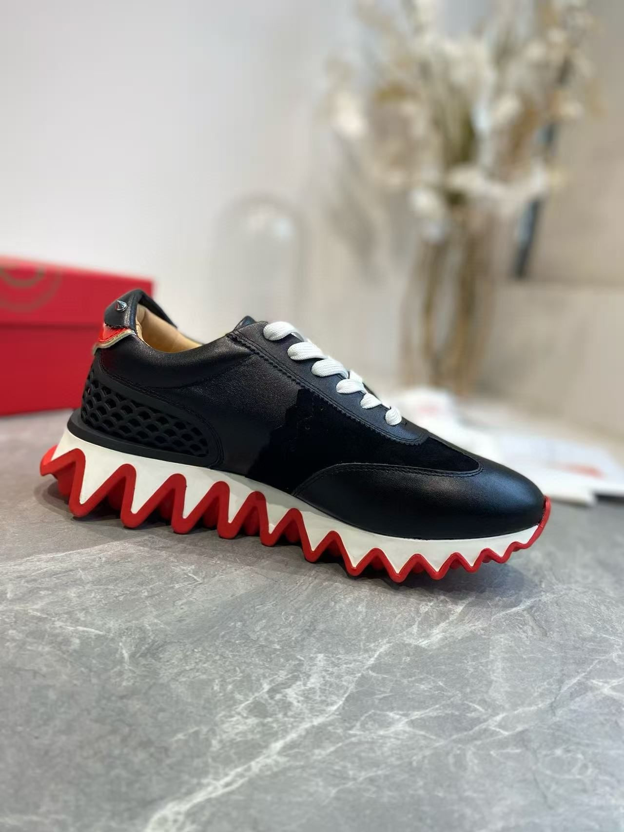 UA Chr1st1an Louboutin Loubishark Sneaker
