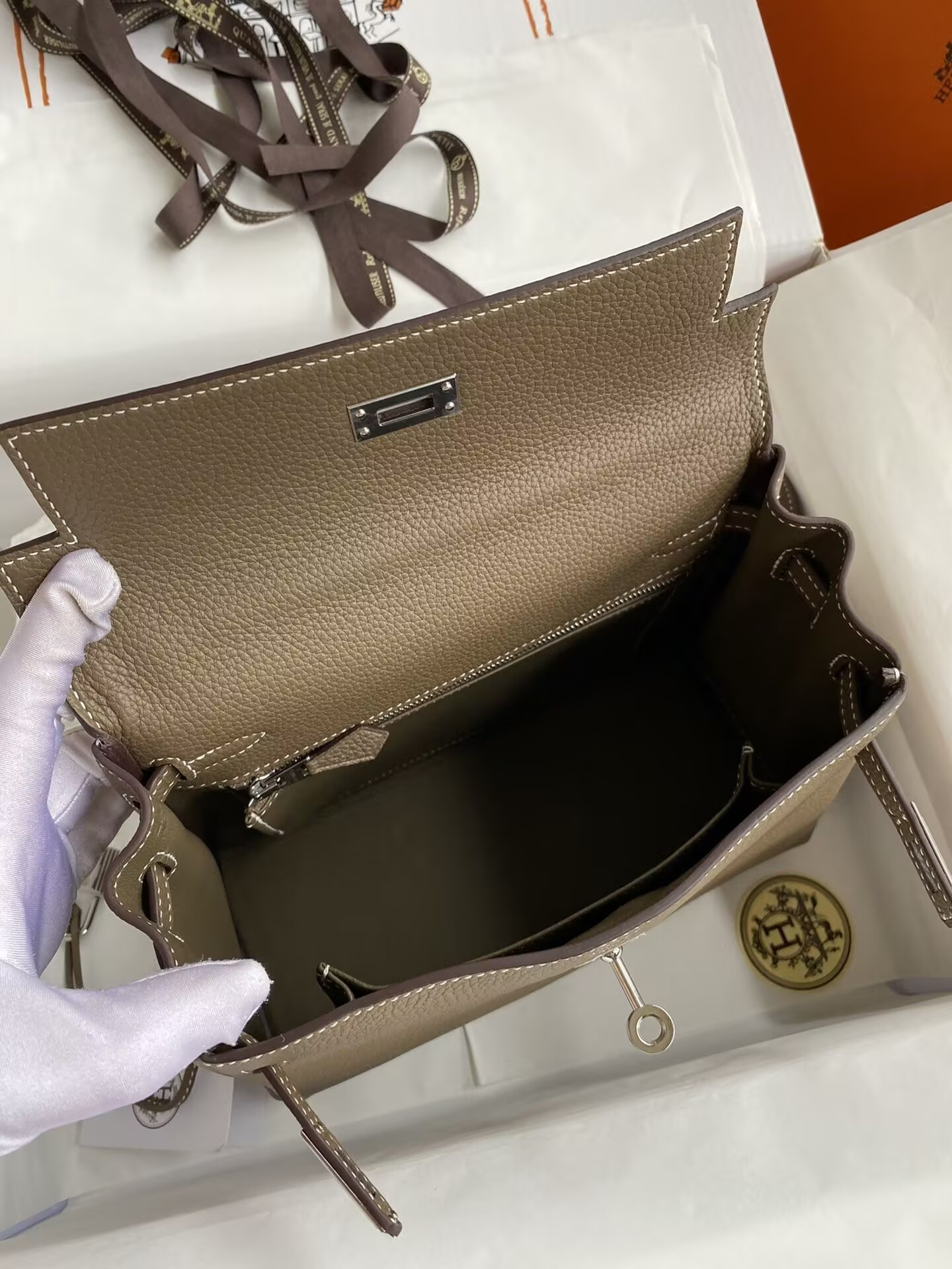 H**me5 Kelly Silver-tone Hardware 25 28