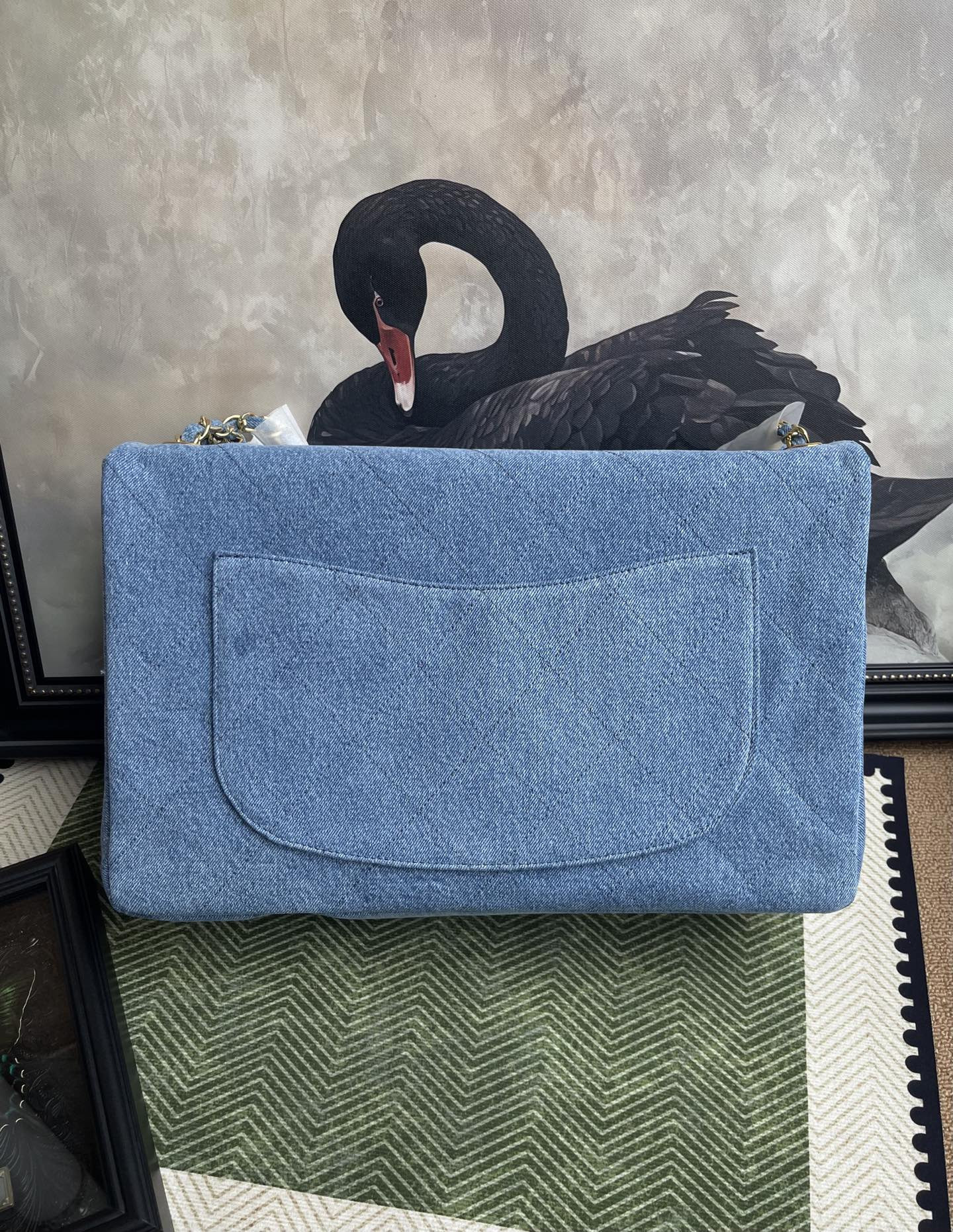 Ch**el Flap Bag AS6234 38x26x11cm
