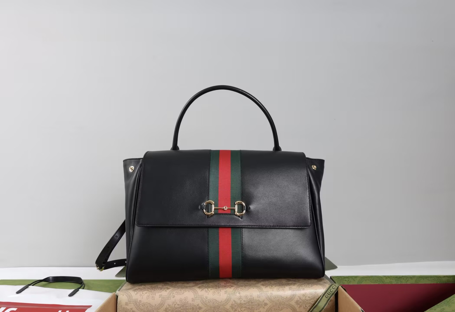 Gvc*1 horsebit bag 37x29x13cm