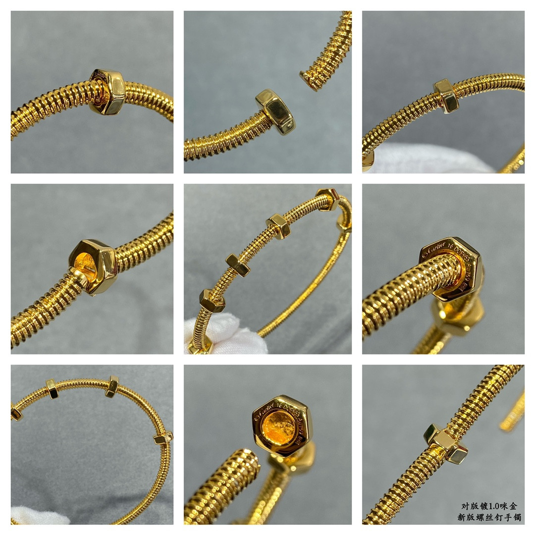 Ca*t1er Screw Bracelet